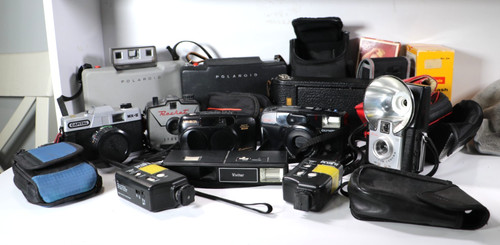 Lotto fotocamere vintage - -, non